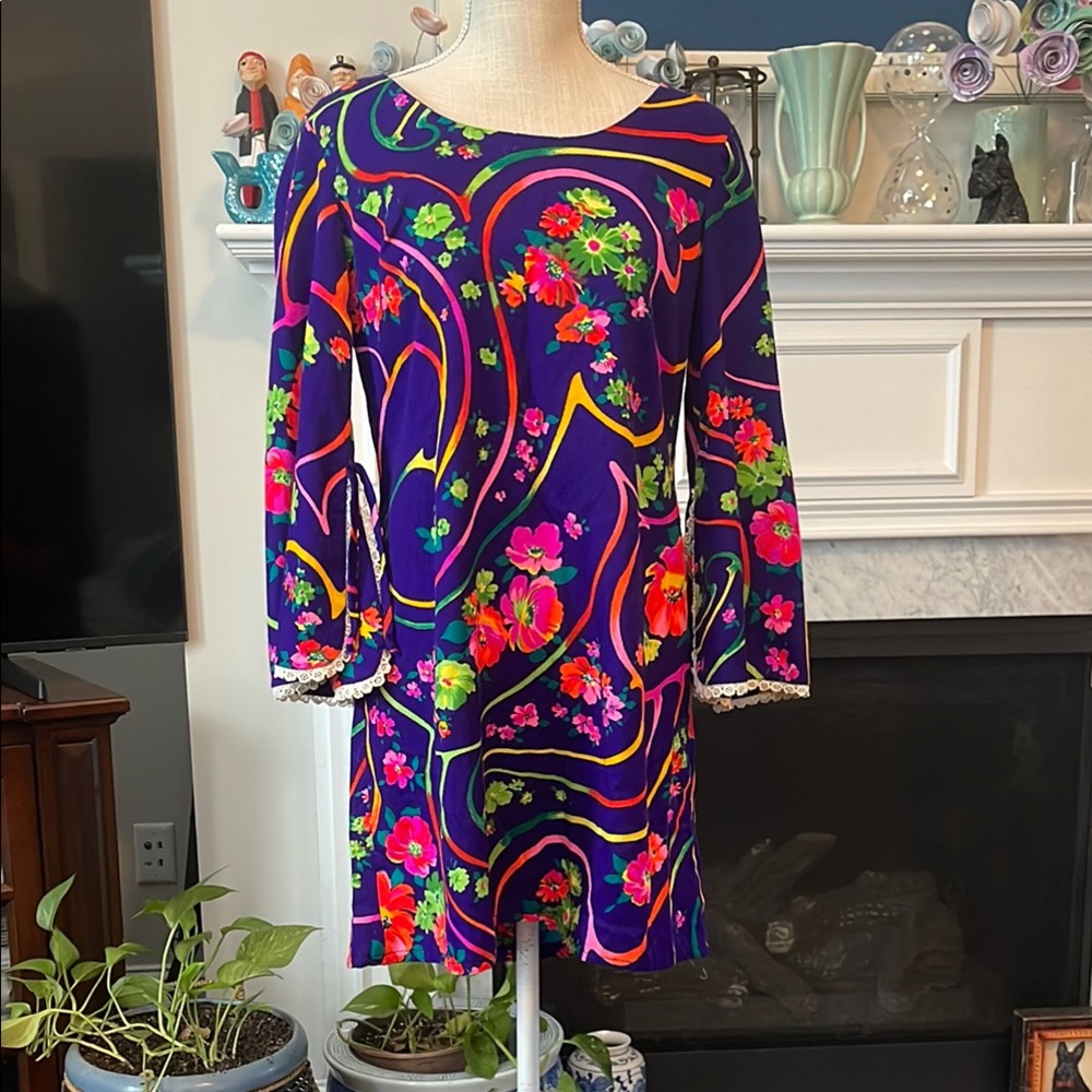 Holo-Holo Vintage Hawaii Mini Dress